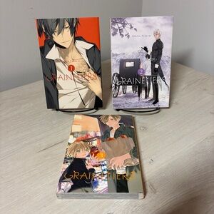 Graineliers Manga Vol 1 2 3 Set Rihito Takarai Fantasy BL Yen Press PB Complete